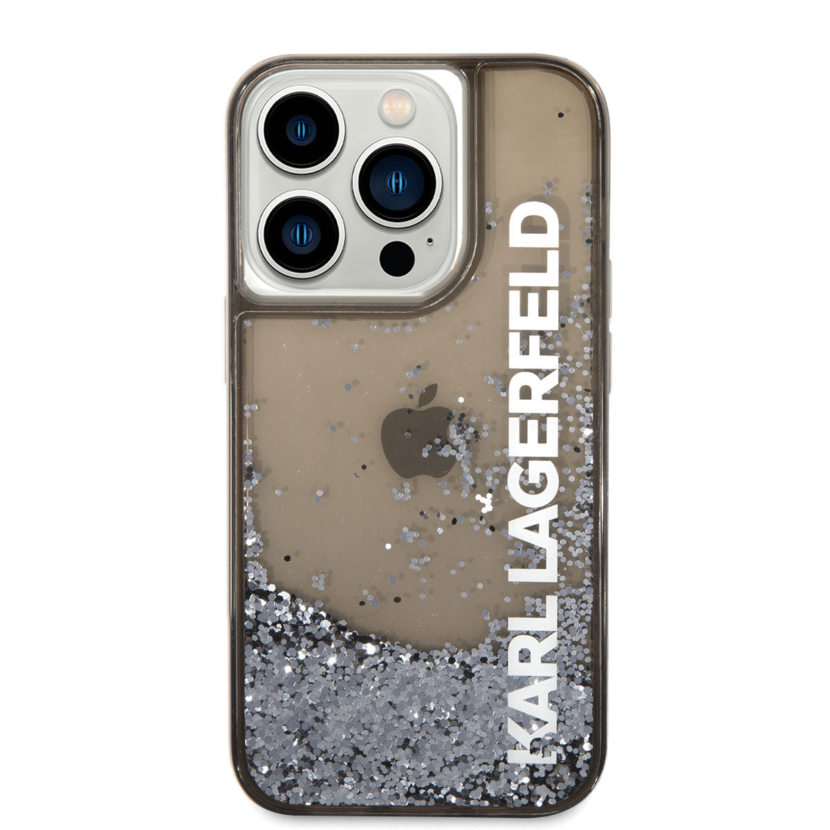 Karl Lagerfeld iPhone 14 Pro Max Kılıf Sıvılı Simli Elong Dizayn Telefon Kılıfı - 3 Karl Lagerfeld iPhone 14 Pro Max Kılıf Sıvılı Simli Elong Dizayn Telefon Kılıfı - 3